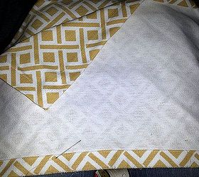 place mats and pants into pillows, crafts, home decor, repurposing upcycling, reupholster