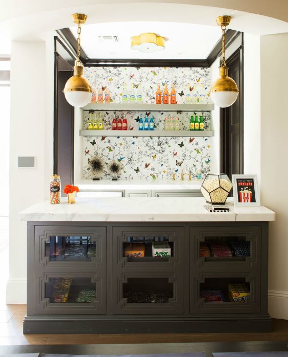 6 tips for creating the ultimate geeked out home theater or game room, entertainment rec rooms, mixandchic com via Pinterest