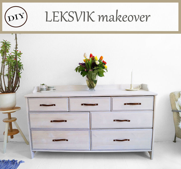 ikea leksvik dresser upcycle, home decor, painted furniture, repurposing upcycling