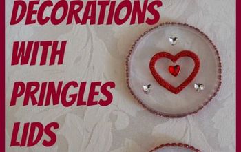  Decorações para o Dia dos Namorados com Pringles Caps Reutilize e Recicle Artesanato!