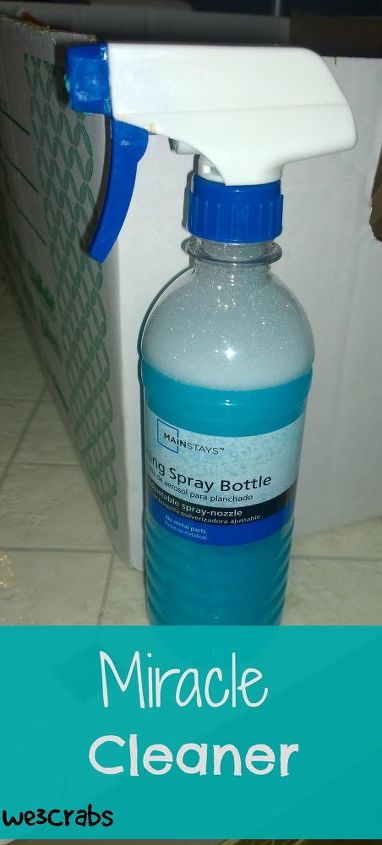 diy blue dawn vinegar miracle cleaner, cleaning tips