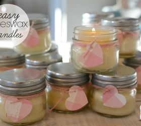 Easy Beeswax Lavender Candles Hometalk