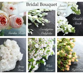 make a bridal bouquet, crafts, flowers, how to