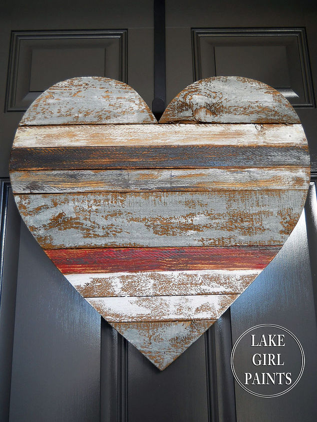 wood scrap heart hanging, crafts, how to, woodworking projects