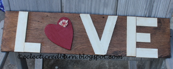 create a valentine love sign, crafts, how to, seasonal holiday decor, valentines day ideas, woodworking projects