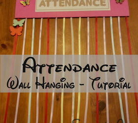 a ribbon attendance incentive tutorial, crafts, how to