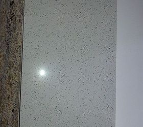 q granite vs quartz kitchen countertop, countertops, kitchen design, This is one of the white quartz I was considering