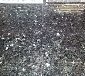 q granite vs quartz kitchen countertop, countertops, kitchen design, This is the black pearl granite my husband prefers