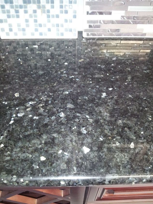 q granite vs quartz kitchen countertop, countertops, kitchen design, This is the black pearl granite my husband prefers