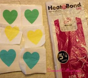 hanging hearts dish towel, bathroom ideas, crafts, how to, kitchen design, seasonal holiday decor, valentines day ideas