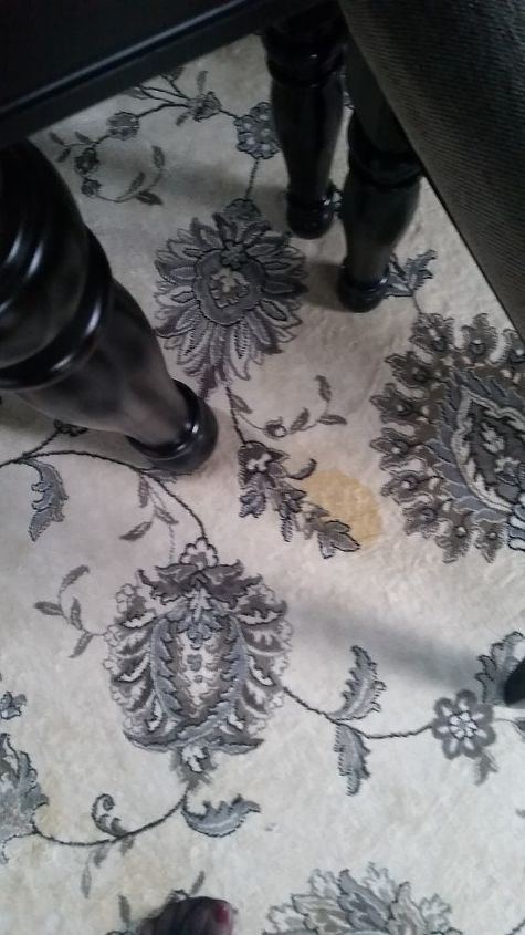 q dog pee stain in new area rug, cleaning tips, pets animals, reupholster