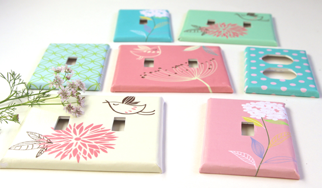 make your own designer switchplates, crafts, decoupage, how to, lighting
