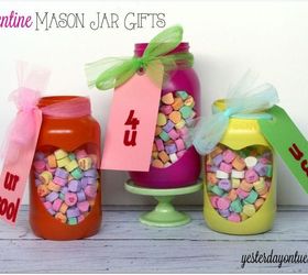 valentine mason jar heart gifts valentinesday masonjars, crafts, how to, mason jars, repurposing upcycling, seasonal holiday decor, valentines day ideas