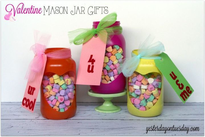 valentine mason jar heart gifts valentinesday masonjars, crafts, how to, mason jars, repurposing upcycling, seasonal holiday decor, valentines day ideas