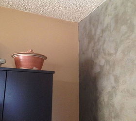 q paint colors suggestions for dining room wall, dining room ideas, paint colors, painting, This photo shows the finish in full daylight along with my existing wall color