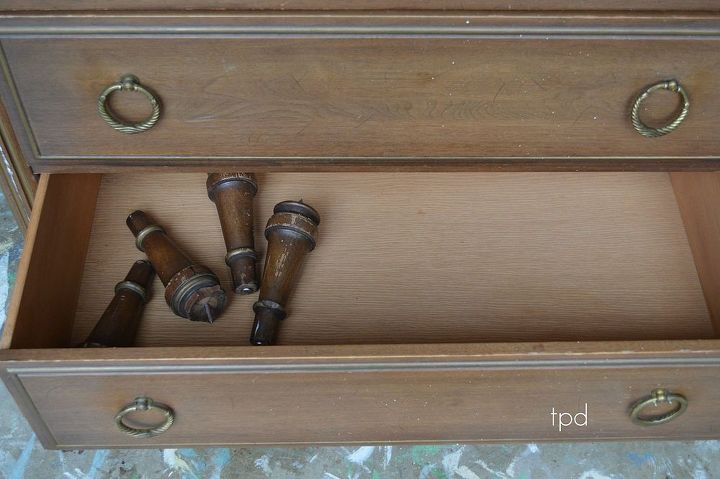 chalk painted drawer chest, chalk paint, painted furniture