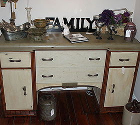 refinished waterfall buffet, chalk paint, diy, painted furniture, repurposing upcycling, woodworking projects