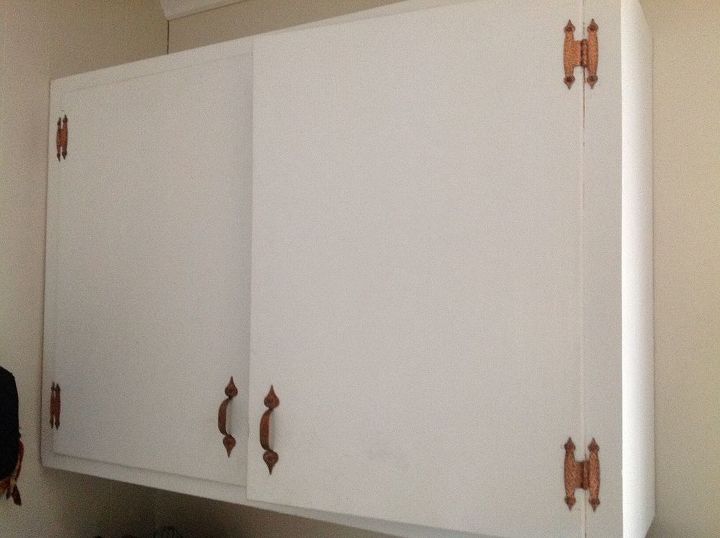 how to remove paint from kitchen cabinets, This is the doors now they do not fit and will not stay closed