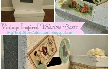 ¡DIY Cajas de San Valentín de inspiración vintage!