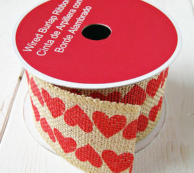 valentine tin cans with burlap, crafts, repurposing upcycling, seasonal holiday decor, valentines day ideas