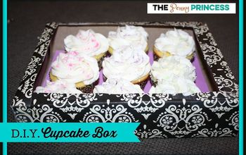 D.I.Y Cupcake Box