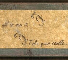 diy sign hold out your candle for all to see it take your, crafts, wall decor