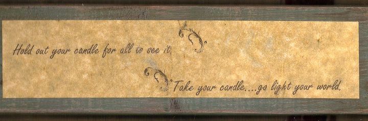 diy sign hold out your candle for all to see it take your, crafts, wall decor