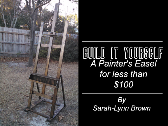 build it yourself painters easel
