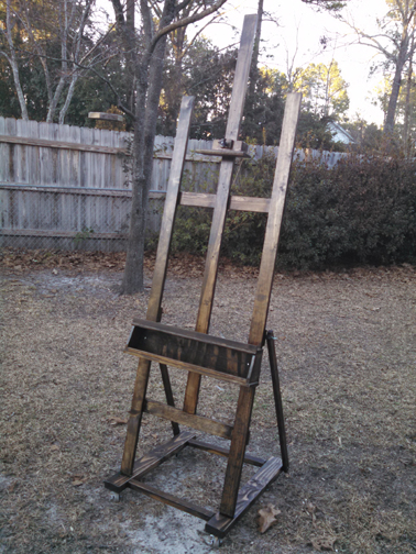 build it yourself painters easel