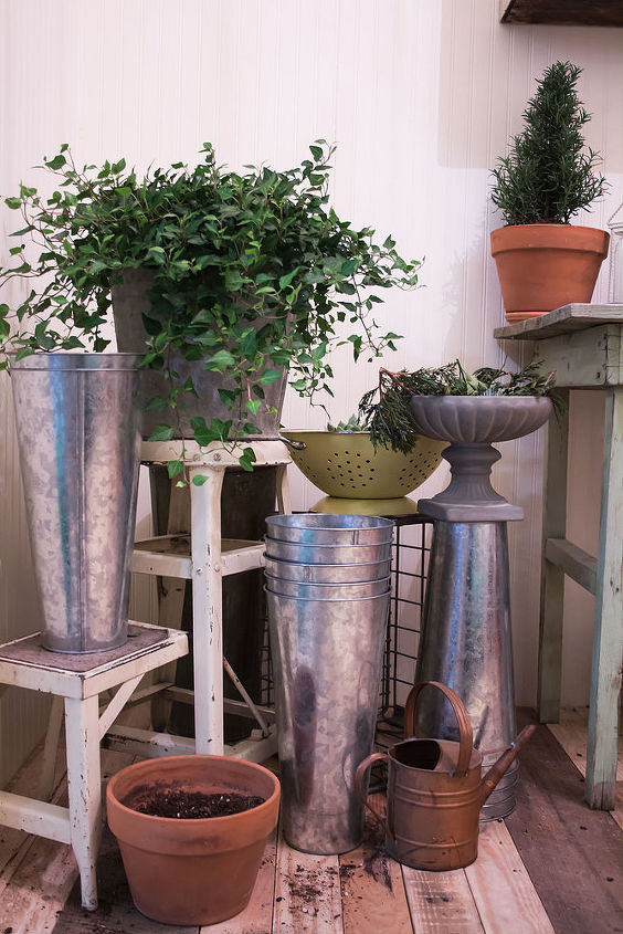 vintage potting shed, gardening, outdoor living, pallet, repurposing upcycling