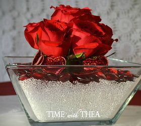 Crea un impresionante centro de mesa de San Valentín fácil y barato