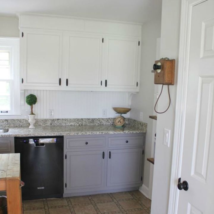diy farmhouse kitchen makeover for 5000 including appliances, kitchen cabinets, kitchen design, painting