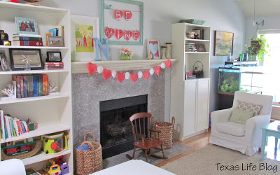 non traditional valentine s day mantel, crafts, fireplaces mantels, seasonal holiday decor, valentines day ideas