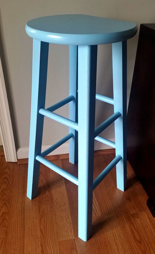 upcycled kitchen stool gift wrap caddy, crafts, organizing, repurposing upcycling, storage ideas