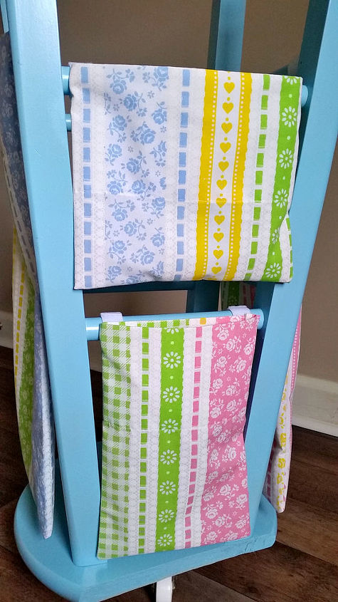 upcycled kitchen stool gift wrap caddy, crafts, organizing, repurposing upcycling, storage ideas