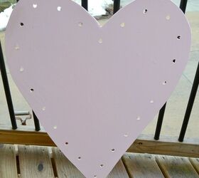 Corazón de madera para San Valentín