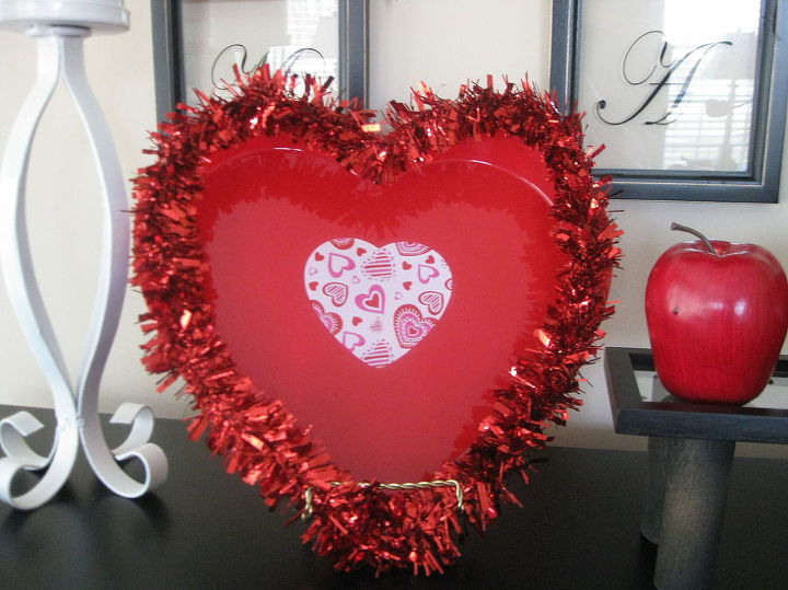 romantic red valentine decor, crafts, repurposing upcycling, seasonal holiday decor, valentines day ideas