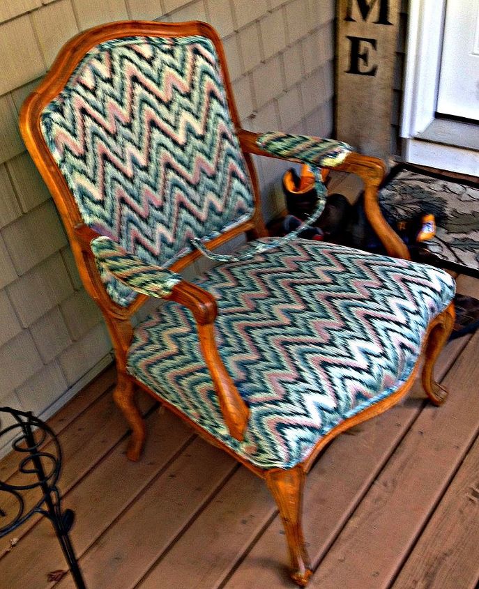 french chair makeover, chalk paint, painted furniture, repurposing upcycling, shabby chic, reupholster, Before