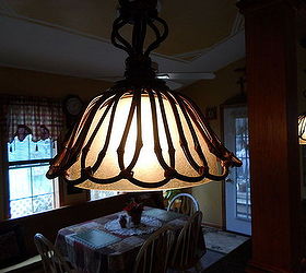 repurposed baskets to unique lighting cover, how to, lighting, repurposing upcycling