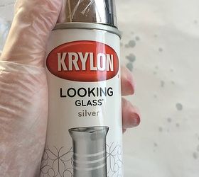 diy transform plain glass containers into embellished mercury glass, crafts, how to, repurposing upcycling