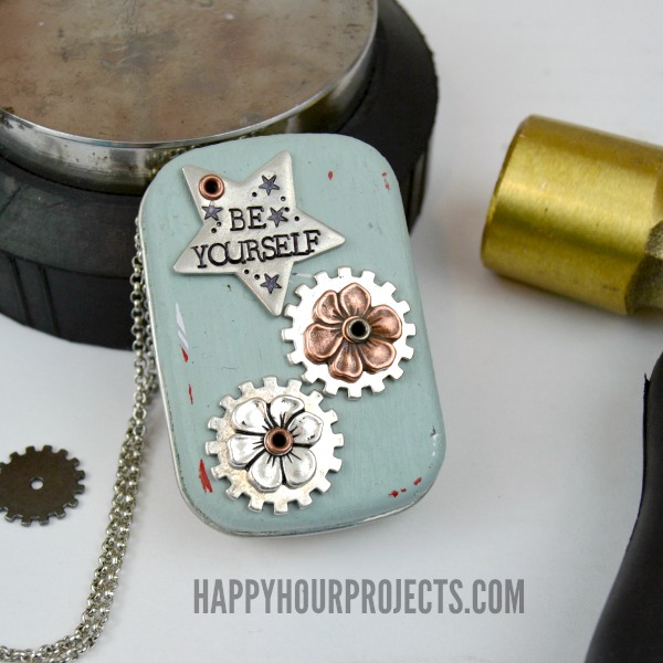 recycled mint tin music box, chalk paint, crafts, how to, repurposing upcycling, seasonal holiday decor, valentines day ideas