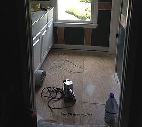painted floor subfloor, flooring, how to, painting