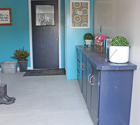drastic mudroom makeover with only paint, foyer, how to, paint colors, painting