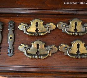 restore furniture hardware, cleaning tips, how to, rustic furniture