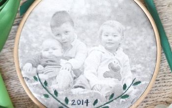 Embroidered Photo Transfer