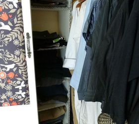 cheap wardrobe redo, bedroom ideas, closet, organizing