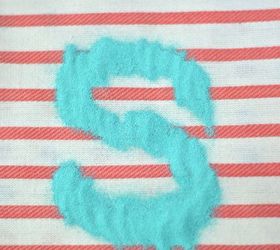 embossed monogrammed hand towel, crafts, decoupage, how to, repurposing upcycling