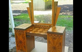 A Properly Restored Antiquated Deco Vanity