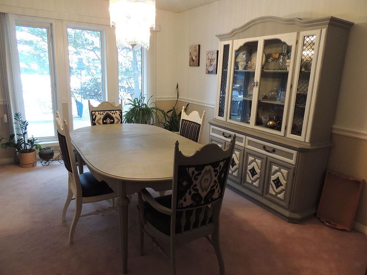 1950 S Dining Set Makeover Hometalk, How To Refinish A Dining Room Table With Chalk Paint