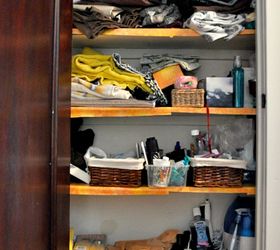 linen closet organization, closet, how to, organizing